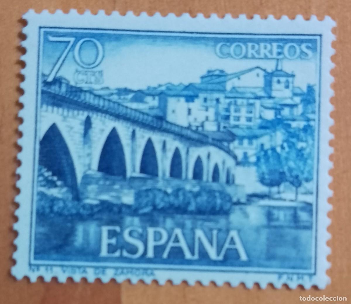 Sellos: A&Ntilde;O 1965 - EDIFIL 1646 - V/F 70 C - VISTA DE ZAMORA.