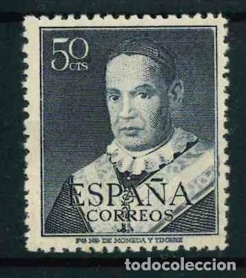 Sellos: Espa&ntilde;a 1951. Claret. Edifil 1102 R7.2
