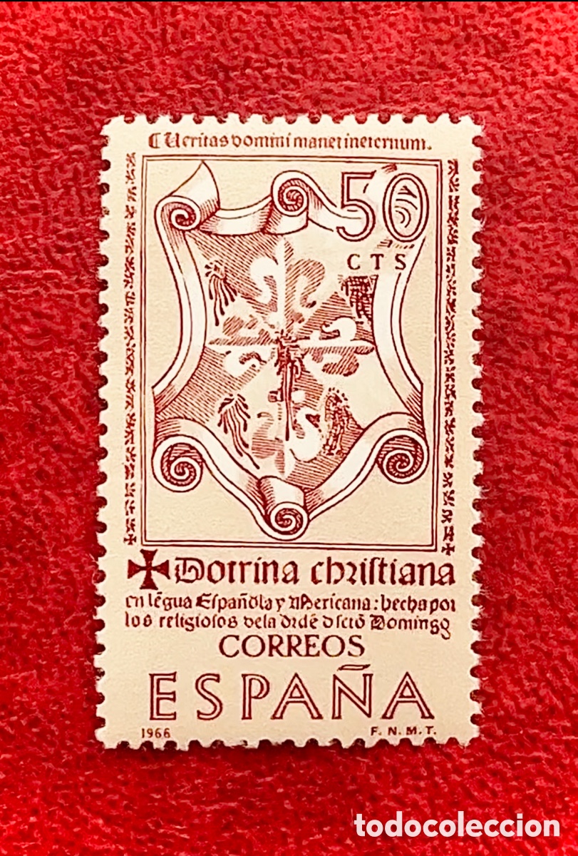 Stamps: Bonito Sello Presencia Dominicos en Am&eacute;rica 1966