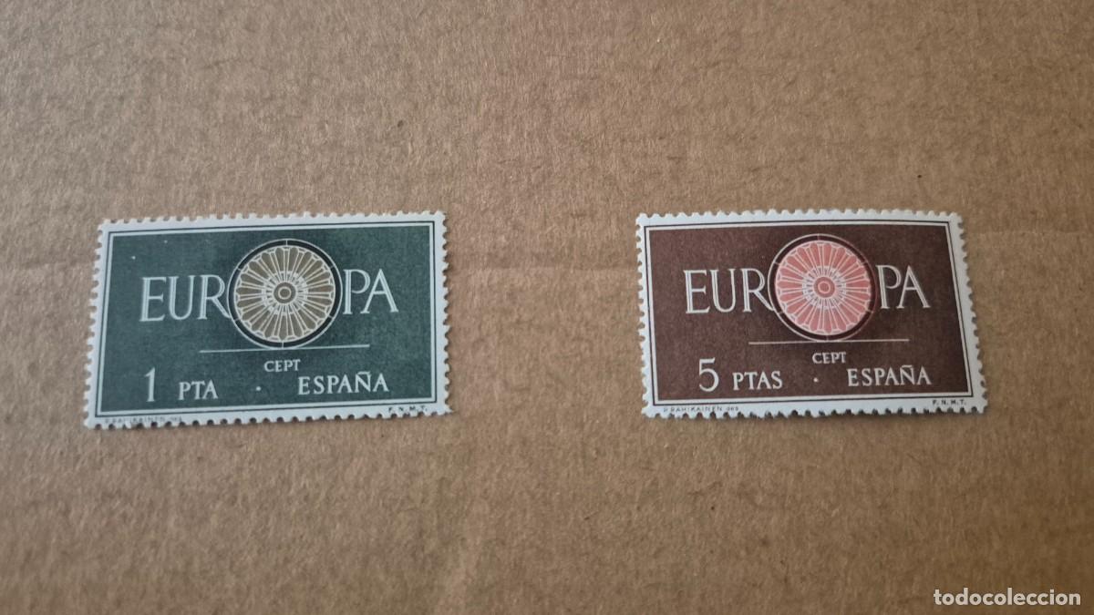 Sellos: LOTE SELLOS ESPA&Ntilde;A 1960 EUROPA