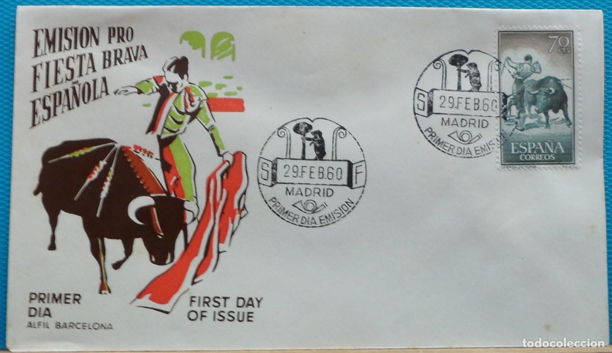 Sellos: 1960-ESPA&Ntilde;A-SPD-VER FOTO-TAUROMAQUIA N&ordm;1259