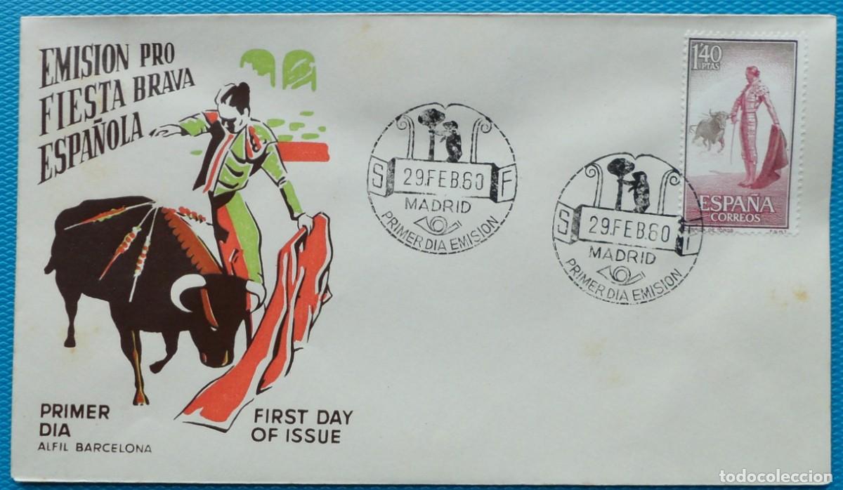Sellos: 1960-ESPA&Ntilde;A-SPD-VER FOTO-TAUROMAQUIA N&ordm;1262