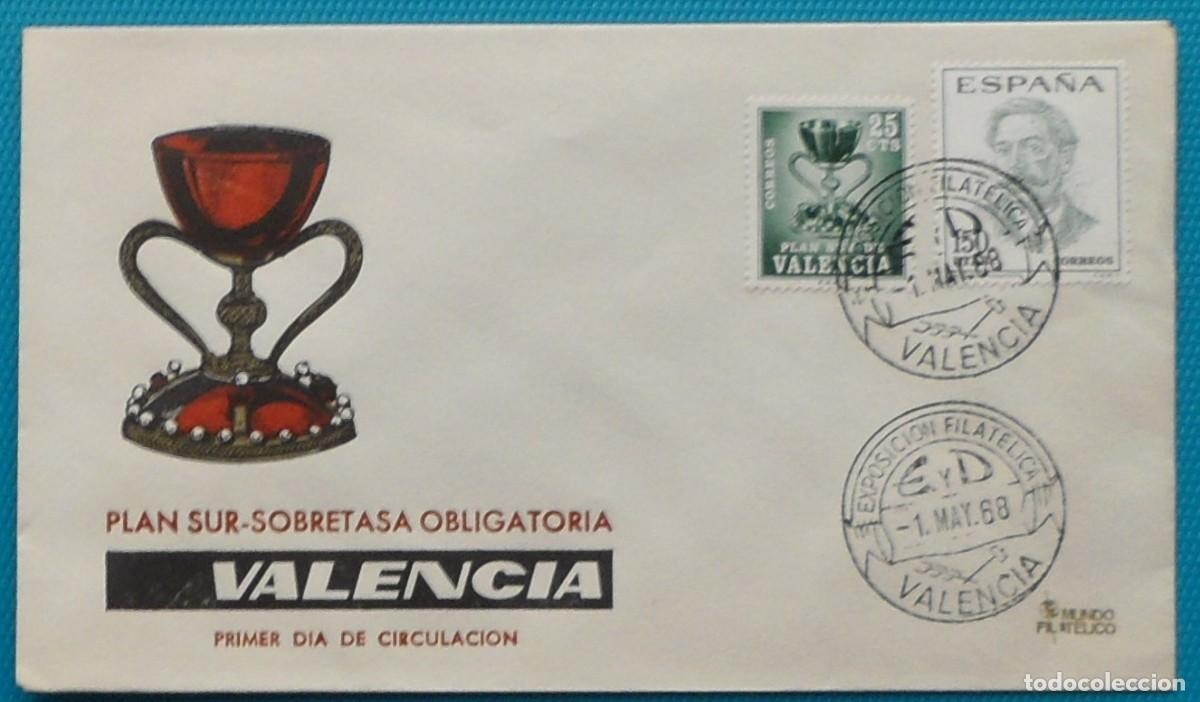 Sellos: 1962-ESPA&Ntilde;A-SPD-VER FOTO-PLAN SUR DE VALENCIA
