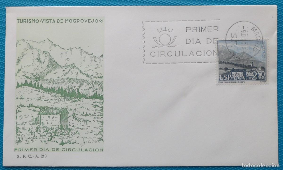 Sellos: 1965-ESPA&Ntilde;A-SPD-VER FOTO-N&ordm;1650-SERIE TURISTICA-MOGROVEJO-SANTANDER