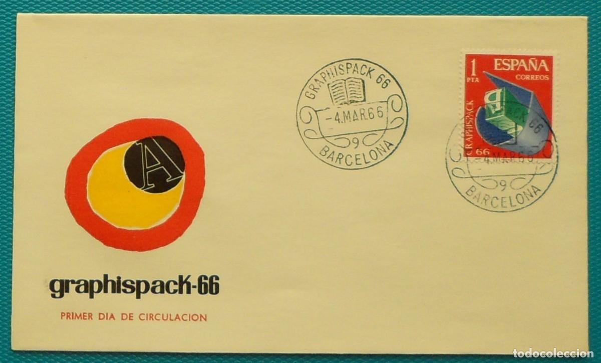 Sellos: 1966-ESPA&Ntilde;A-SPD-VER FOTO-N&ordm;1709-ARTES GRAFICAS