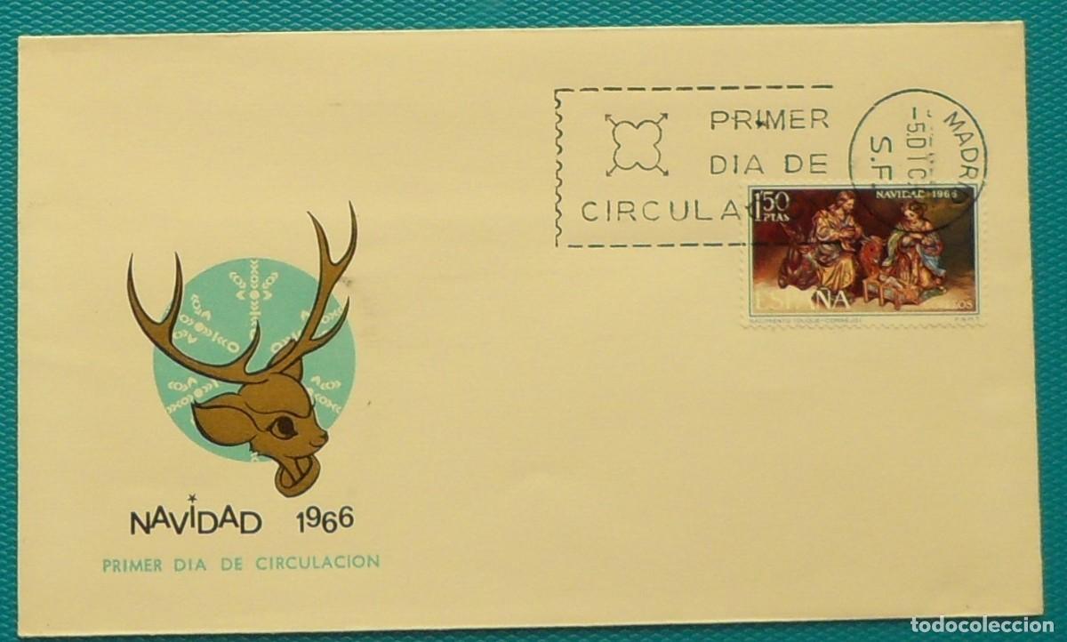 Sellos: 1966-ESPA&Ntilde;A-SPD-VER FOTO-N&ordm;1764-NAVIDAD