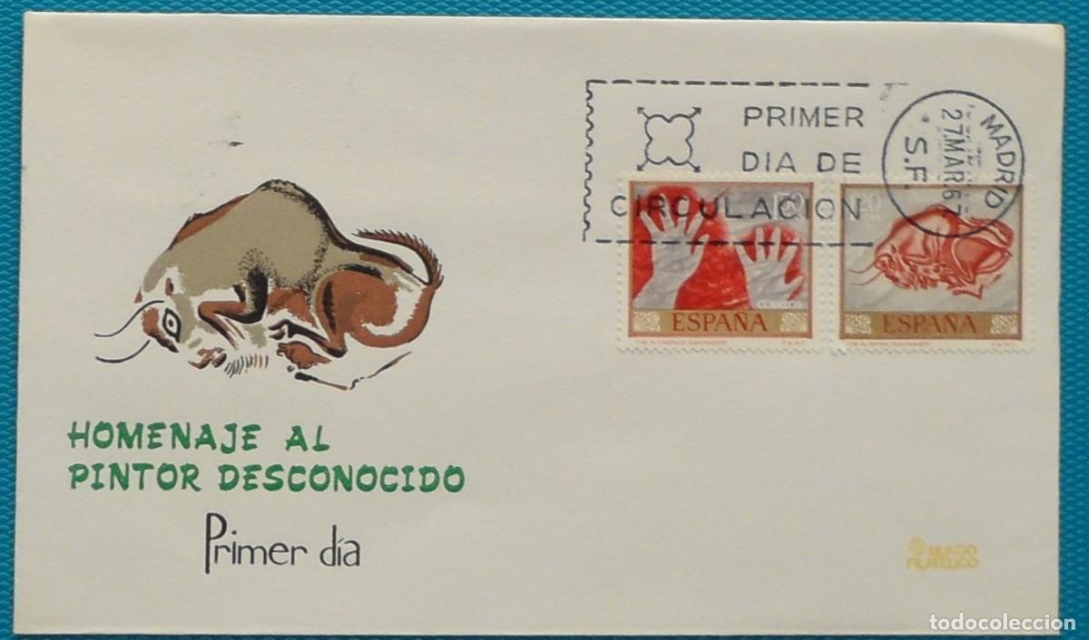 Sellos: 1967-ESPA&Ntilde;A-SPD-VER FOTO-N&ordm;1783-HOMENAJE AL PINTOR DESCONOCIDO