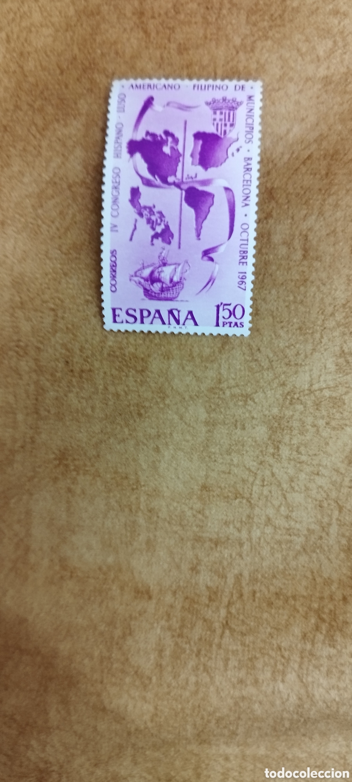 Sellos: Sello nuevo Congreso Hispano-filipino 2967