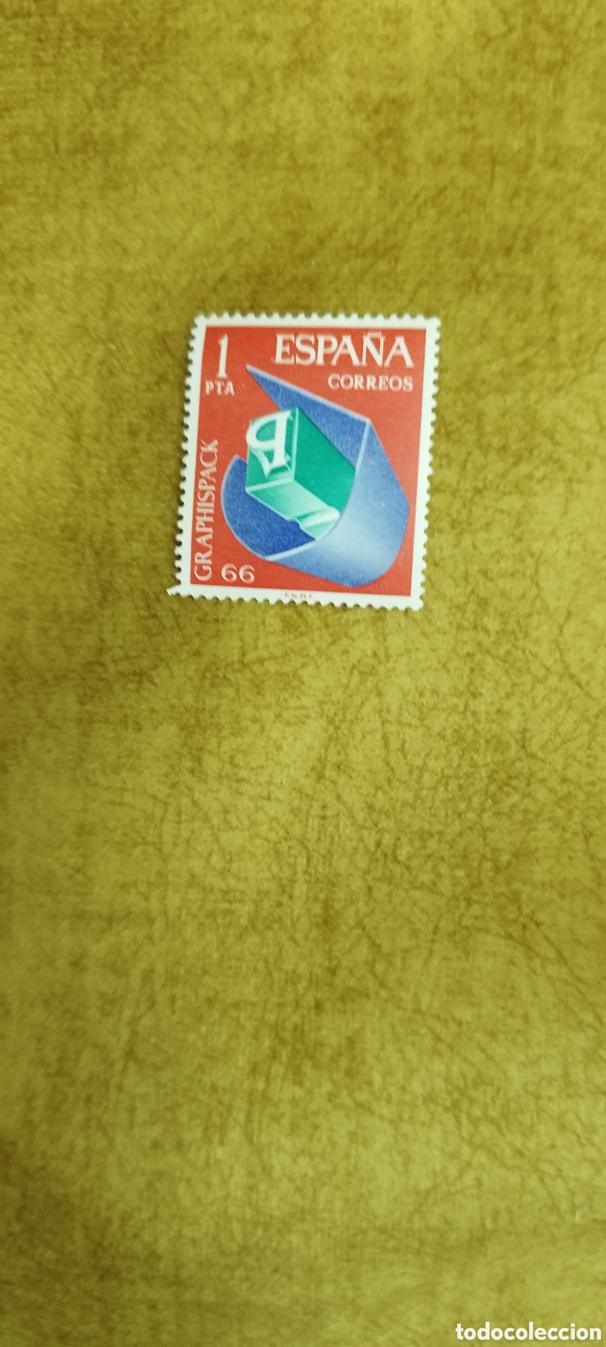 Sellos: Sello nuevo Graphispak 1965