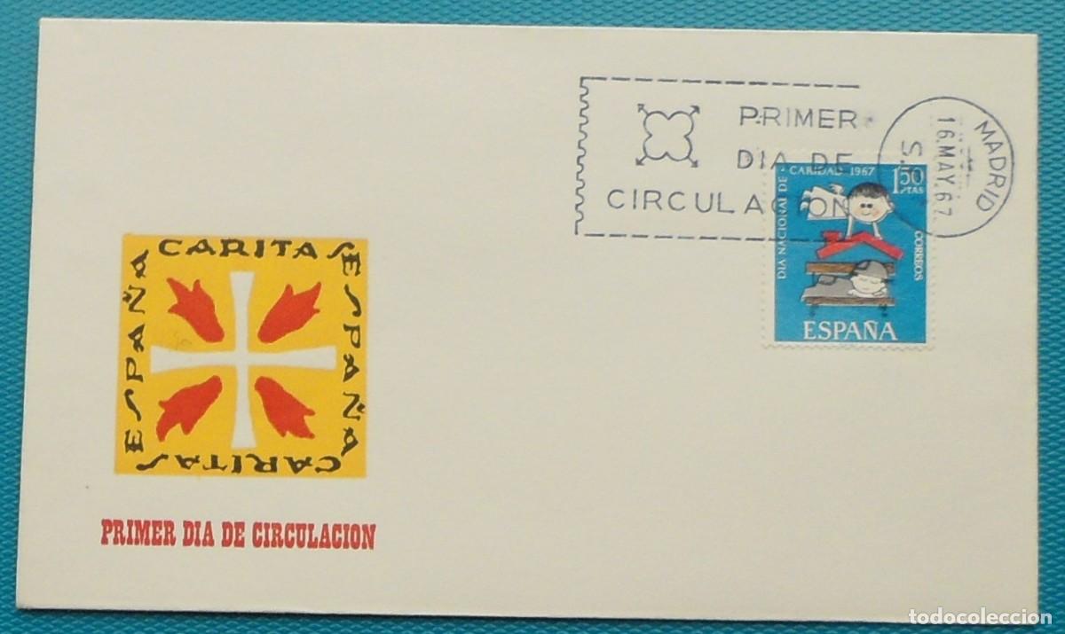 Sellos: 1967-ESPA&Ntilde;A-SPD-VER FOTO-N&ordm;1801-PRO CARITAS ESPA&Ntilde;OLA