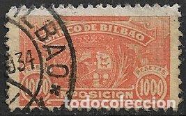 Sellos: VI&Ntilde;ETAS. Banco de Bilbao, Imposici&oacute;n 1,000 pts. (o)