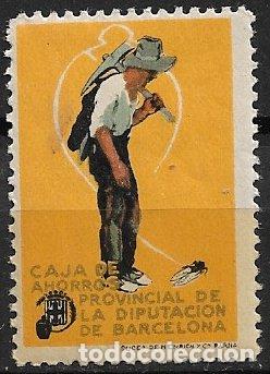 Timbres: VI&Ntilde;ETAS. Caja de Ahorros Provincial de la Diputaci&oacute;n de Barcelona * *