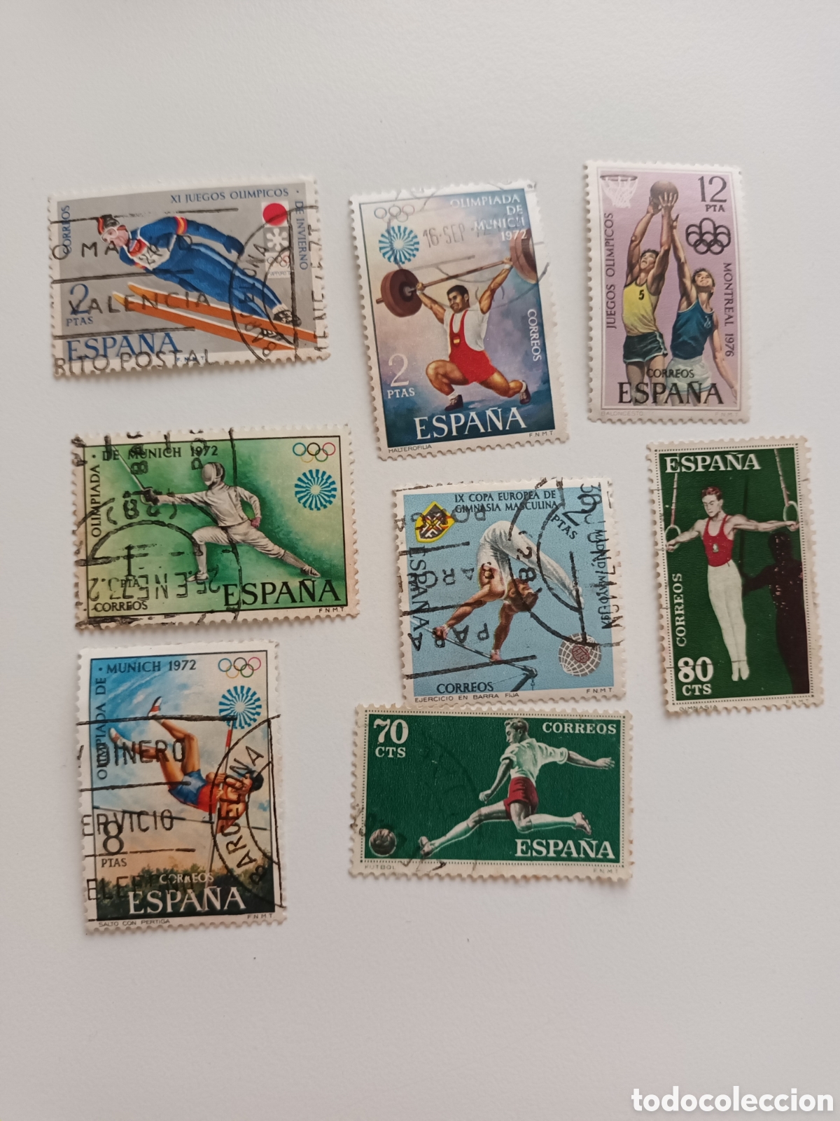 Sellos: Sellos tem&aacute;tica deportes y JJOO - Foto 1