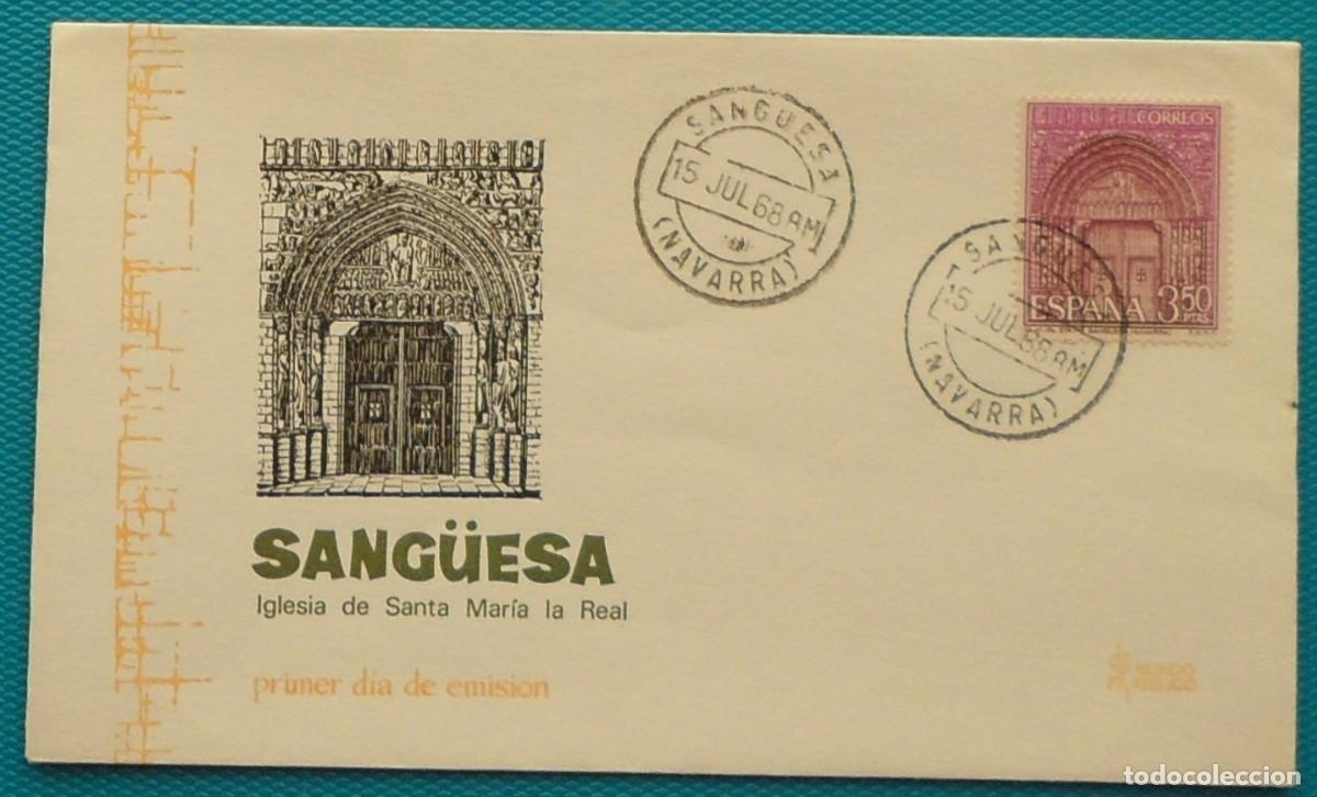 Sellos: 1968-ESPA&Ntilde;A-SPD-VER FOTO-N&ordm;1879-SERIE TURISTICA-SANGUSA