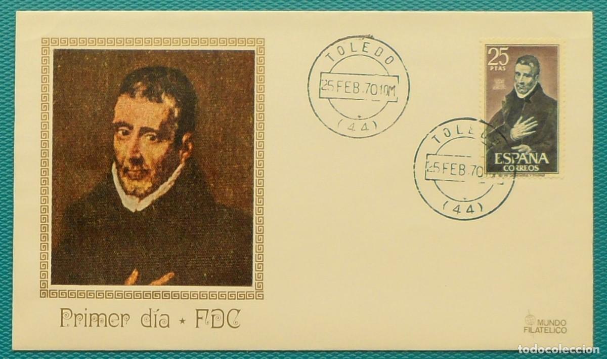 Sellos: 191970-ESPA&Ntilde;A-SPD-VER FOTO-N&ordm;1961/2-PERSONAJES ESPA&Ntilde;OLES-FECH TOLEDO