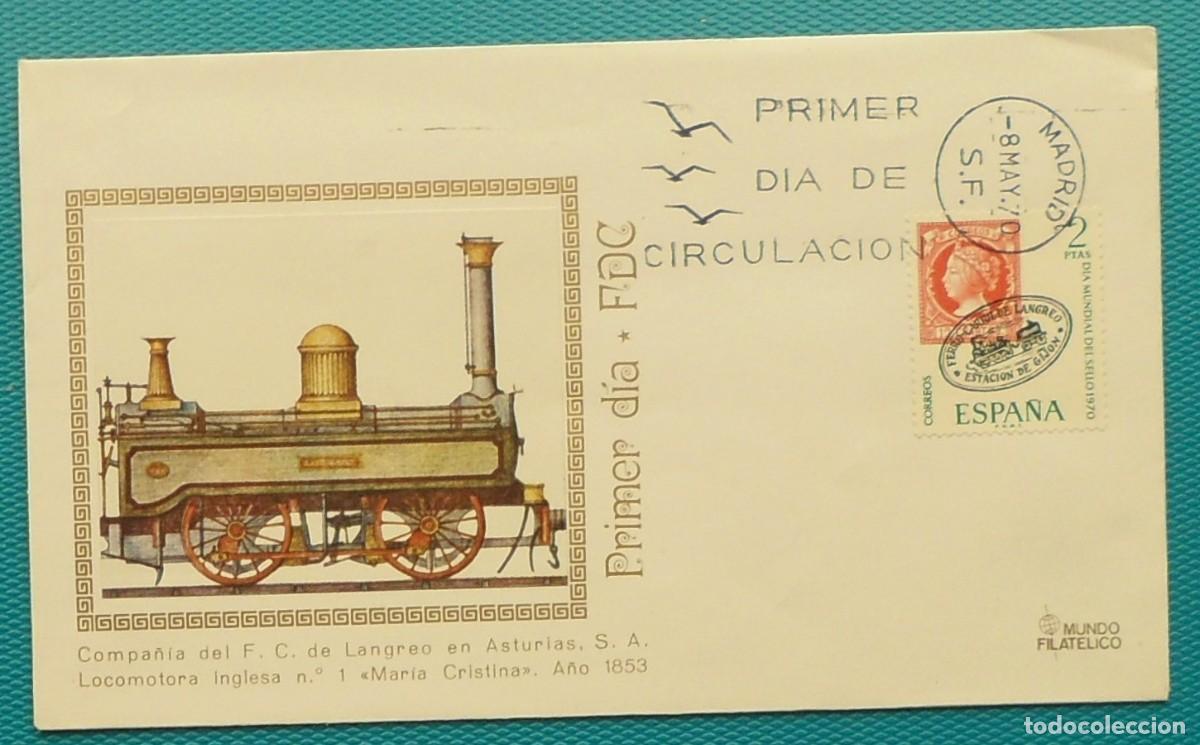 Sellos: 191970-ESPA&Ntilde;A-SPD-VER FOTO-N&ordm;1974-DIA MUNDIAL DEL SELLO