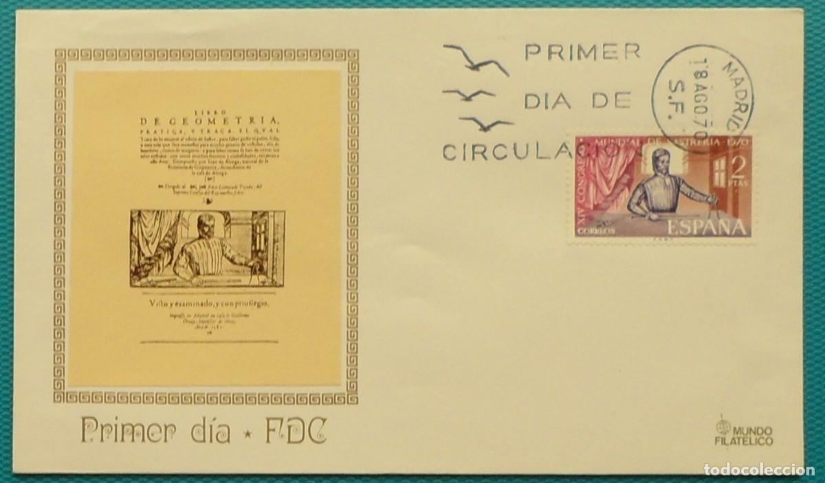 Sellos: 191970-ESPA&Ntilde;A-SPD-VER FOTO-N&ordm;1988-XIX CONGRESO MUNDIAL DE SASTRERIA