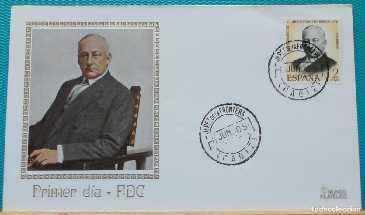 Sellos: 1970-ESPA&Ntilde;A-SPD-VER FOTO-N&ordm;1976-CENTENARIO DEL NACIMIENTO DE MIGUEL PRIMO DE RIVERA