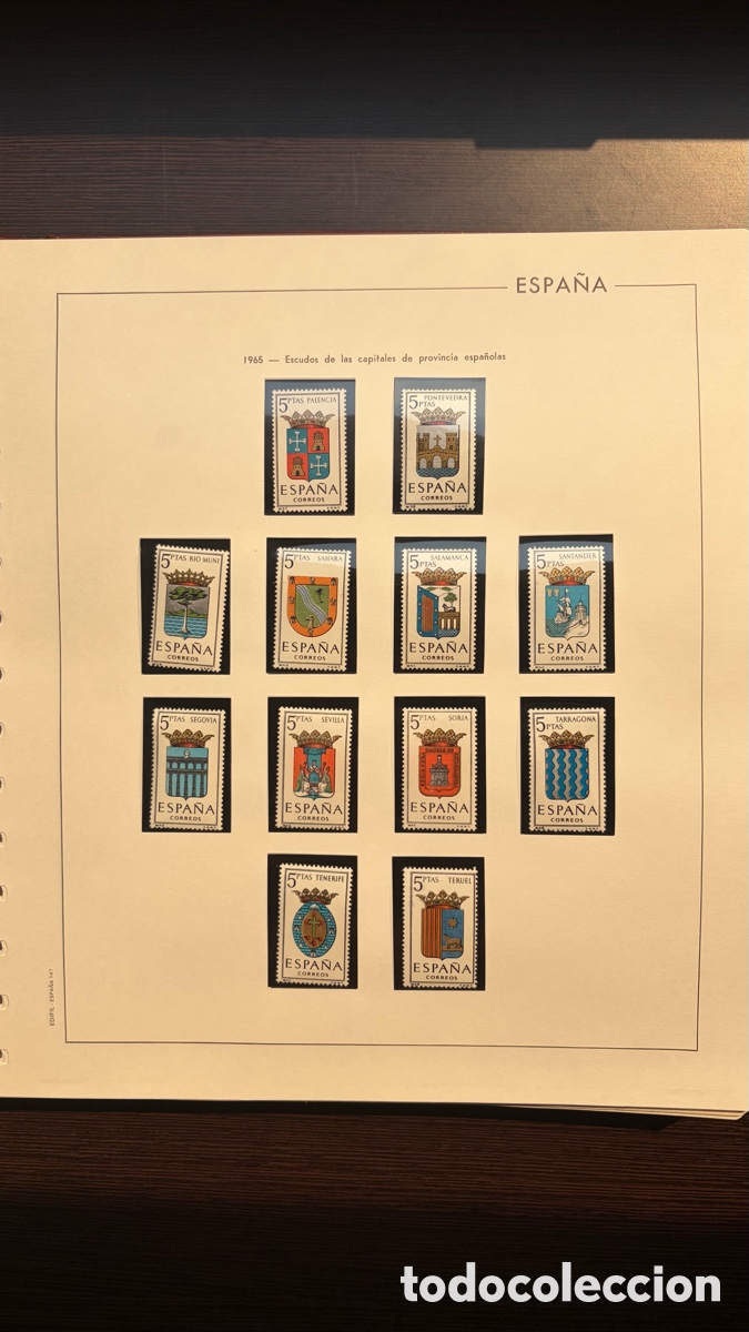 Sellos: COLECCI&Oacute;N DE SELLOS ESPA&Ntilde;A 1965&ndash;1975 - Foto 2