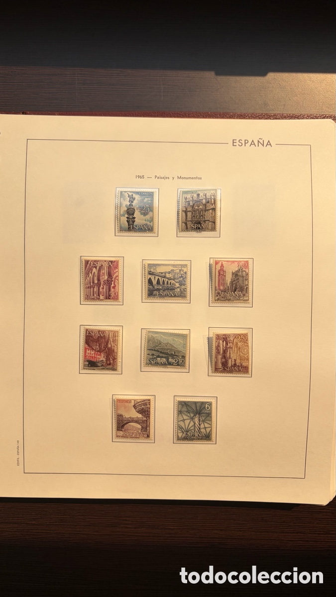 Sellos: COLECCI&Oacute;N DE SELLOS ESPA&Ntilde;A 1965&ndash;1975 - Foto 3