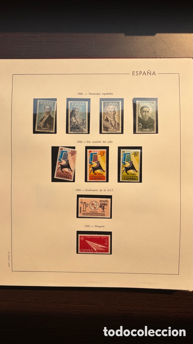 Sellos: COLECCI&Oacute;N DE SELLOS ESPA&Ntilde;A 1965&ndash;1975 - Foto 4