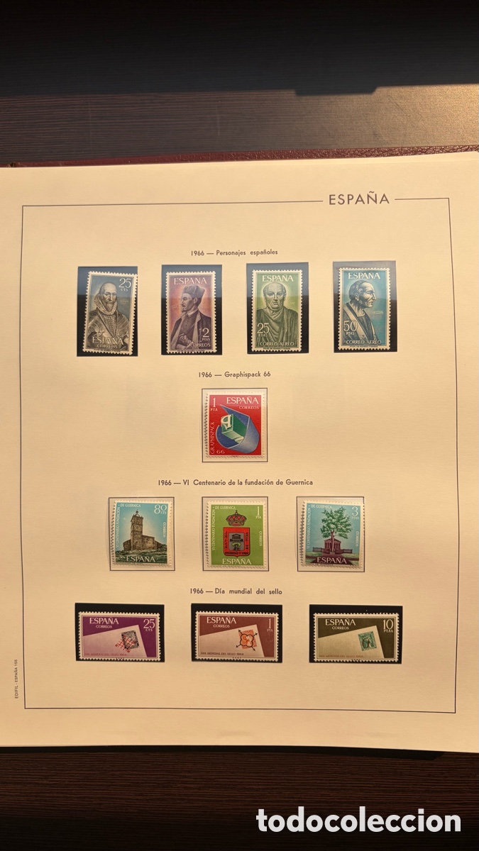 Sellos: COLECCI&Oacute;N DE SELLOS ESPA&Ntilde;A 1965&ndash;1975 - Foto 8