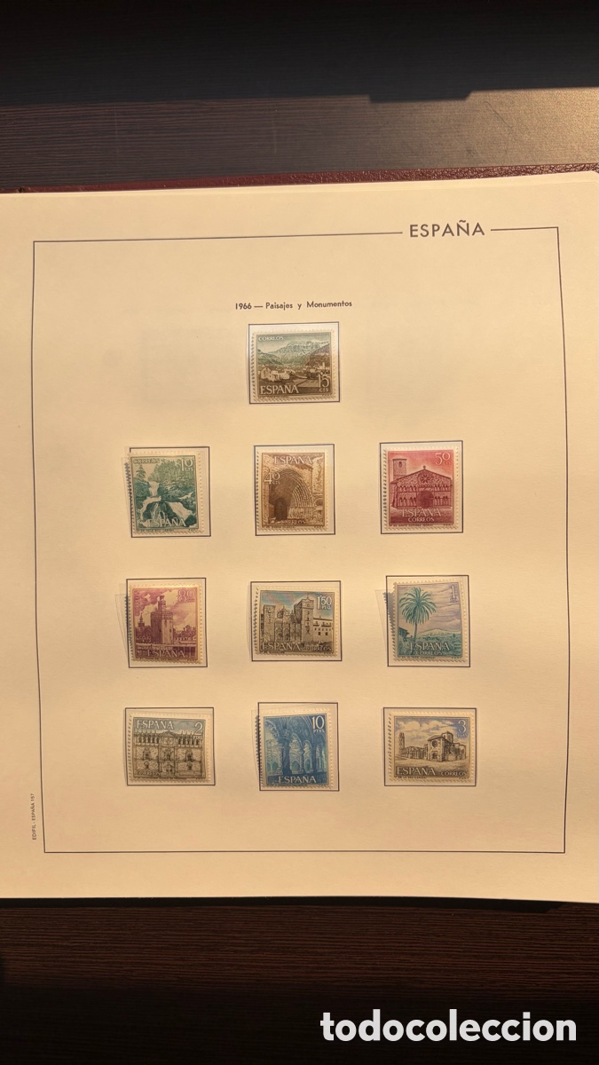 Sellos: COLECCI&Oacute;N DE SELLOS ESPA&Ntilde;A 1965&ndash;1975 - Foto 10