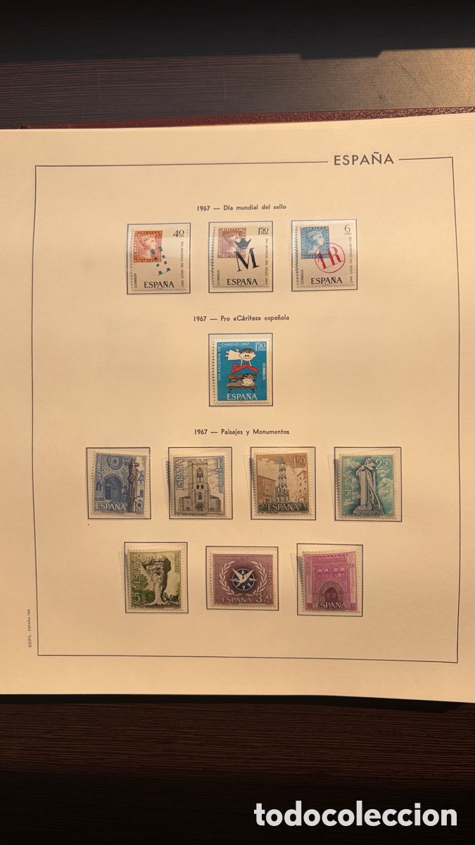 Sellos: COLECCI&Oacute;N DE SELLOS ESPA&Ntilde;A 1965&ndash;1975 - Foto 13
