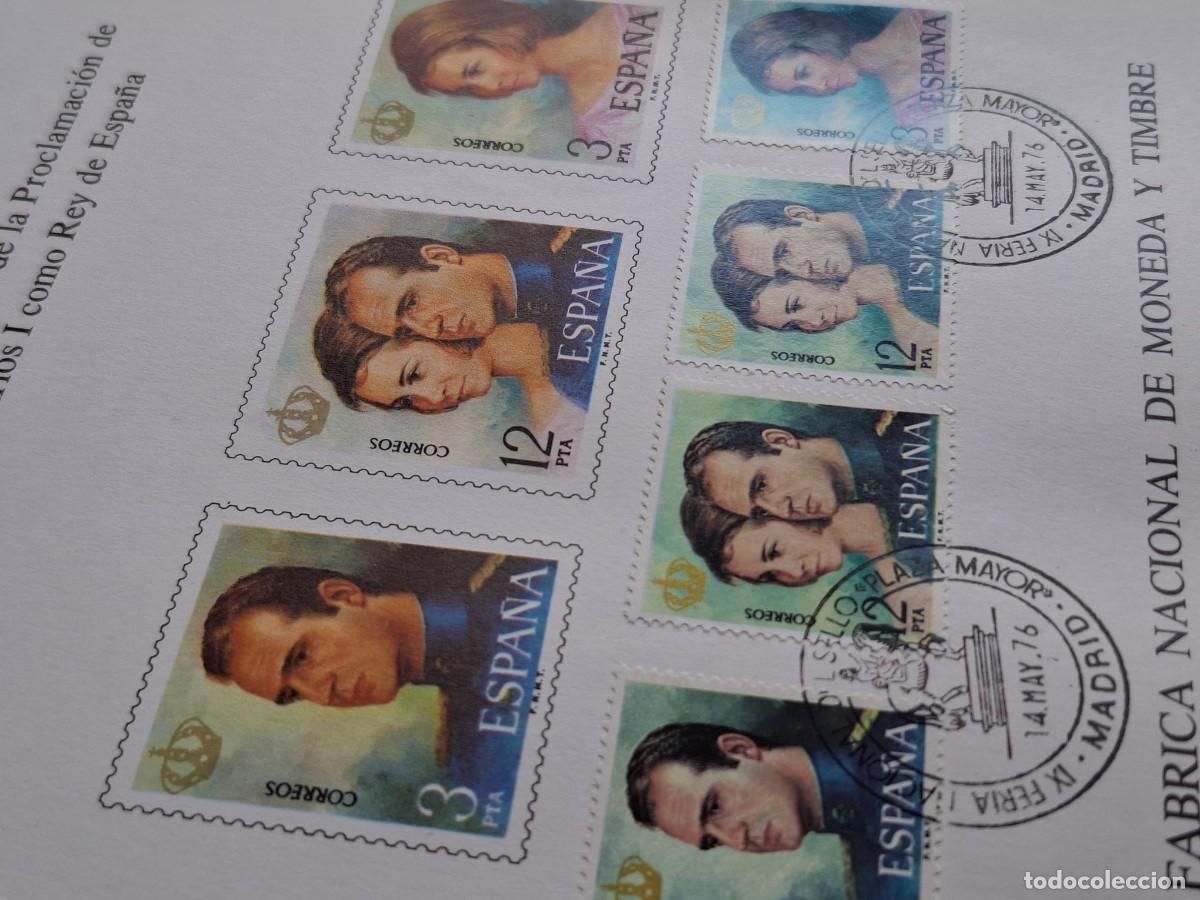Sellos: 1976 ESPA&Ntilde;A 10 HOJAS CON SELLOS STAMP - Foto 6