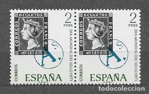 Sellos: Espa&ntilde;a 1971 - Marca prefilat&eacute;lica &rdquo;A&rdquo; de Reus - 1934** - 3000-3