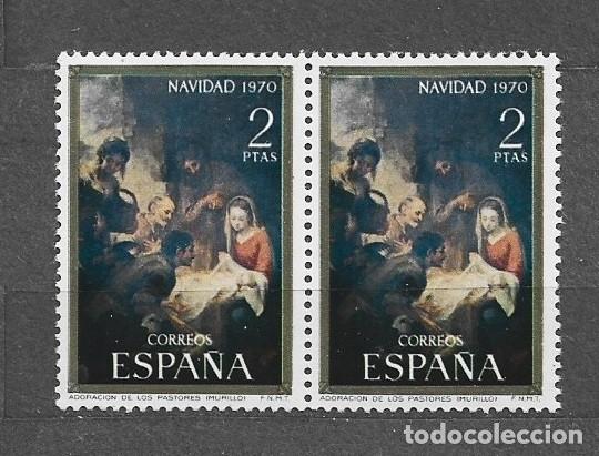 Sellos: Espa&ntilde;a 1970 - &rdquo;Adoraci&oacute;n de los pastores&rdquo;. Murillo - 1902** - 3000-3