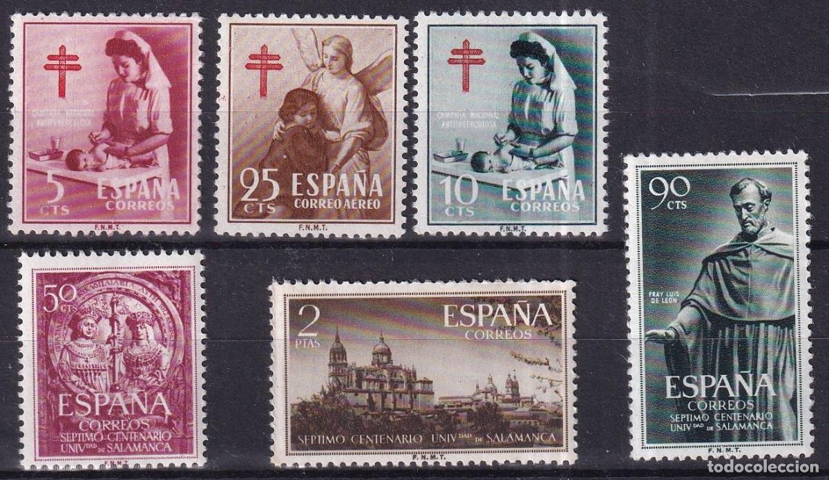 Sellos: Oferta sellos a&ntilde;o 1953 completo y nuevo sin fijasello sin 1124/1125