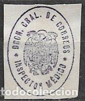 Sellos: VI&Ntilde;ETAS Direcci&oacute;n General de Correos, Inspector m&eacute;dico (*)