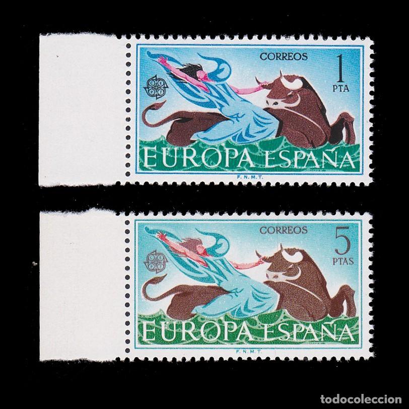 Sellos: Espa&ntilde;a. Europa-CEPT. 1966. Nuevo**.Edifil 1747-1748 + OBSEQUIO
