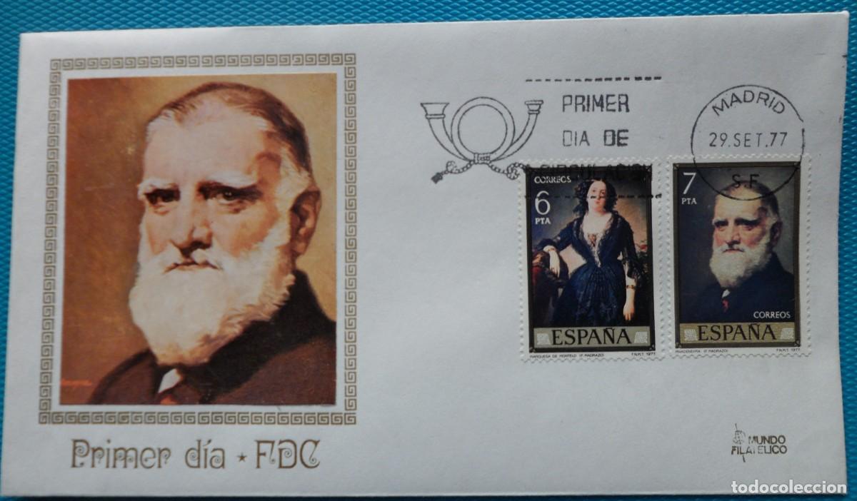 Sellos: 1977-ESPA&Ntilde;A-SPD-VER FOTO-N&ordm;2433-PINTOR FEDERICO MADRAZO