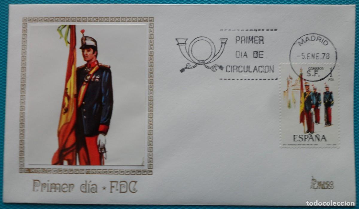 Sellos: 1978-ESPA&Ntilde;A-SPD-VER FOTO-N&ordm;2451/5-UNIFORMES MILITARES-IX GRUPO-41 AL 45