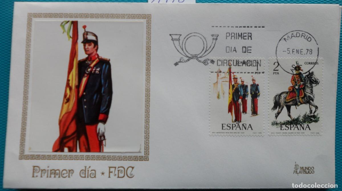 Sellos: 1978-ESPA&Ntilde;A-SPD-VER FOTO-N&ordm;2451/5-UNIFORMES MILITARES-IX GRUPO-41 AL 45