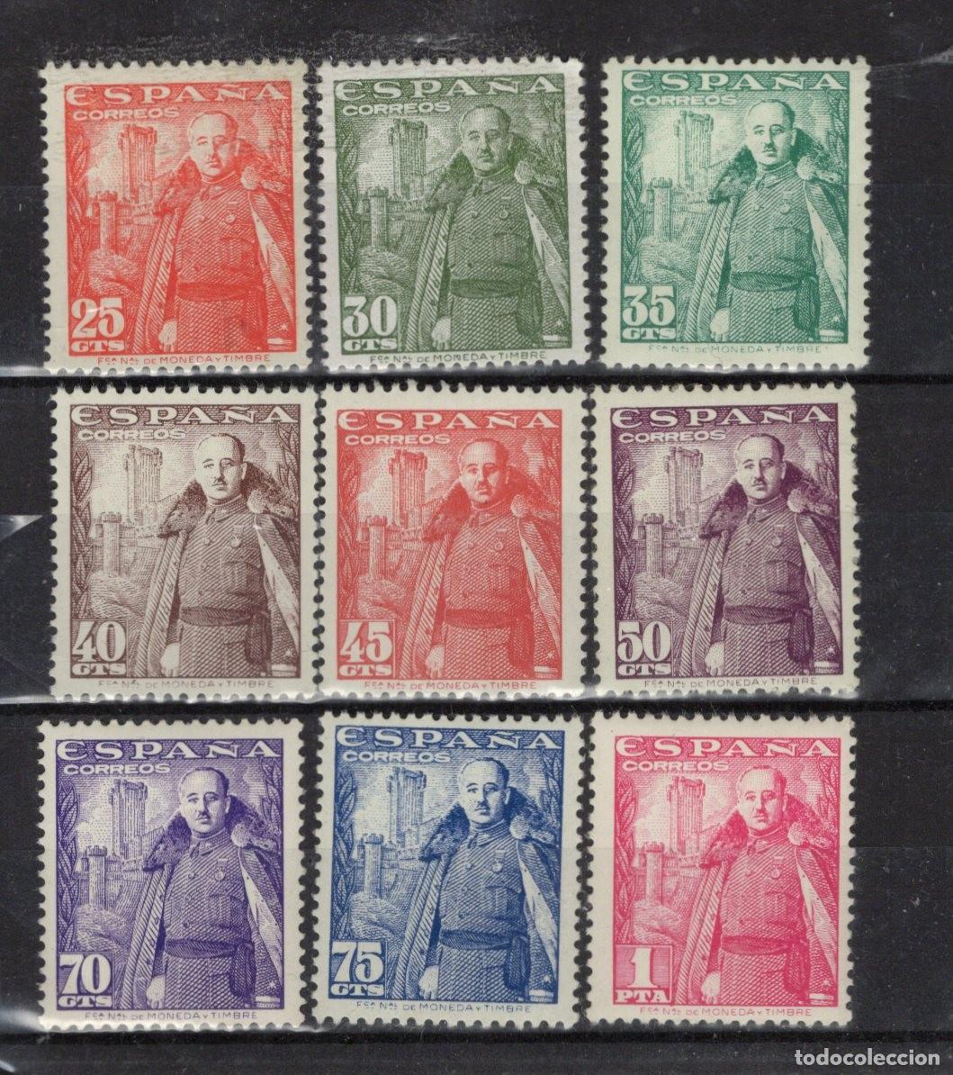 Sellos: Sellos Espa&ntilde;a a&ntilde;o 1947/54 EDIFIL 1024/1032** sellos originales en nuevo SERIE COMPLETA sin 1028A