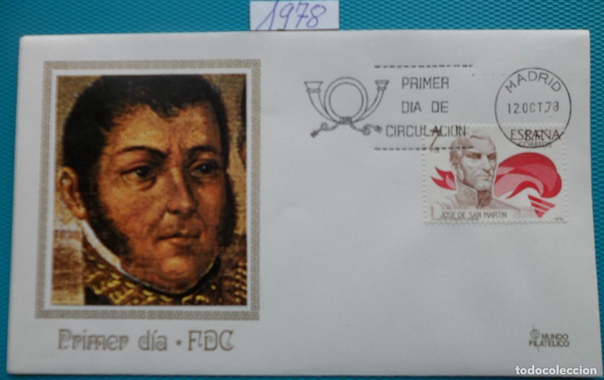 Sellos: 1978-ESPA&Ntilde;A-SPD-VER FOTO-N&ordm;2489/90-AMERICA-ESPA&Ntilde;A