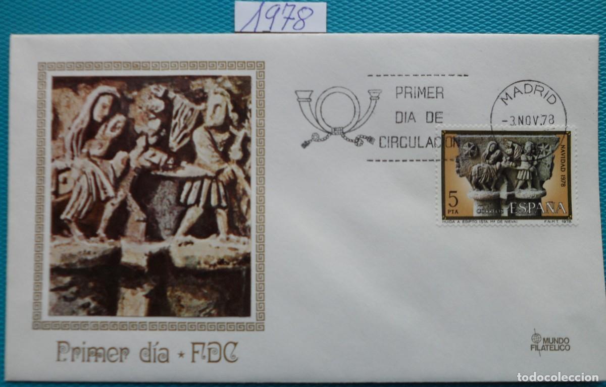 Sellos: 1978-ESPA&Ntilde;A-SPD-VER FOTO-N&ordm;2491/2-NAVIDAD