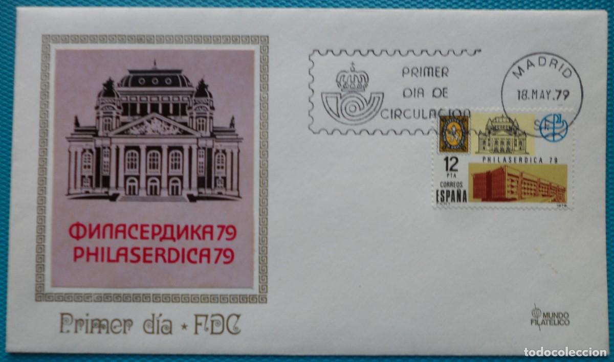 Sellos: 1979-ESPA&Ntilde;A-SPD-VER FOTO-N&ordm;2524-PHILASERDICA 79