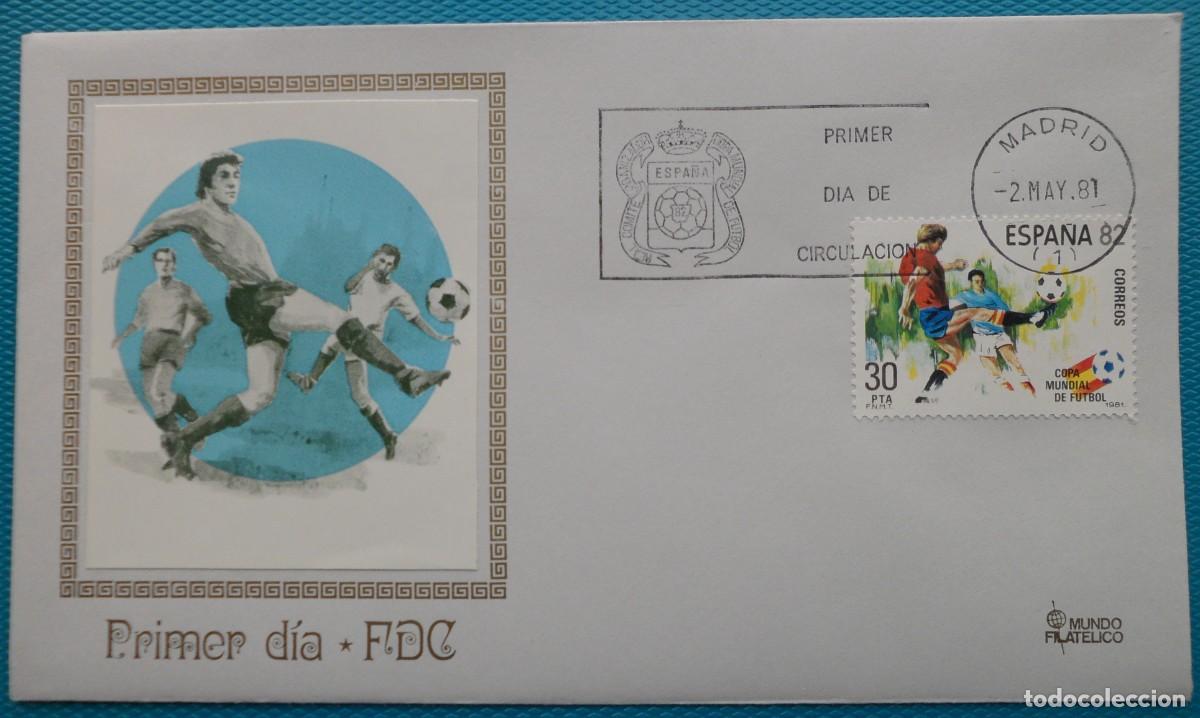 Stamps: 1981-ESPA&Ntilde;A-SPD-VER FOTO-N&ordm;2613/4-COPA MUNDIAL DE FUTBOL-ESPA&Ntilde;A 82
