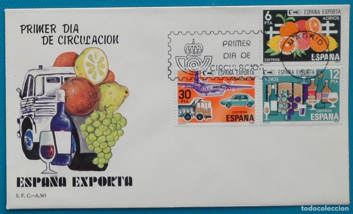 Sellos: 1981-ESPA&Ntilde;A-SPD-VER FOTO-N&ordm;2626/8-ESPA&Ntilde;A EXPORTA