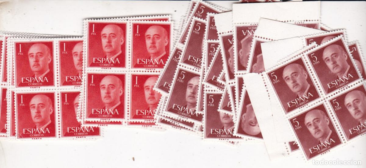 Sellos: FC9-FRANCO FNMT-B .Edifil 1290/91 x 72 Series ** Sin Fijasellos . MUY BUENA CALIDAD +220 euros
