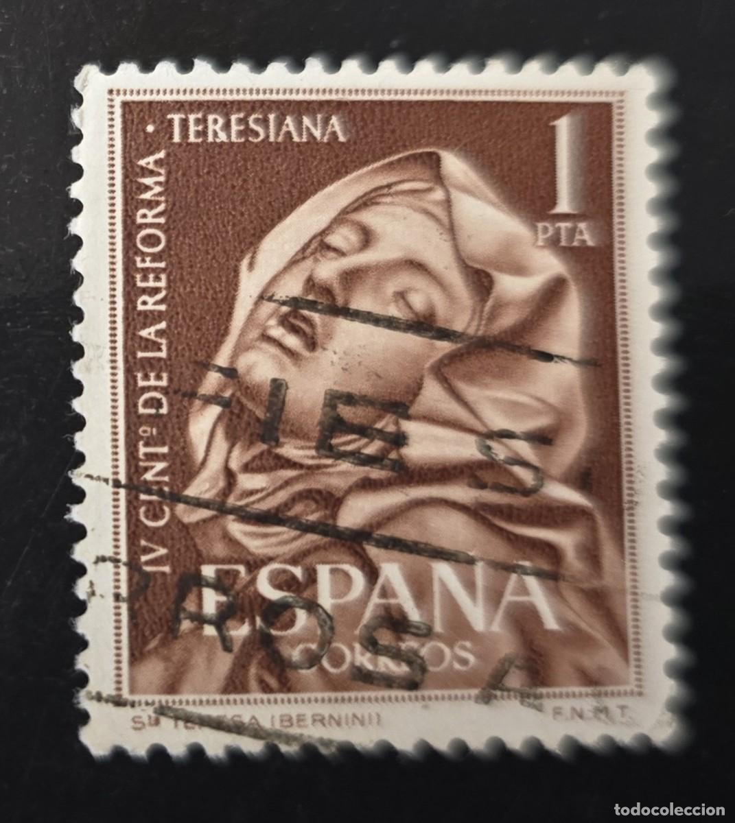 Sellos: Sello Espa&ntilde;a 1962 - IV Centenario de la Reforma Teresiana
