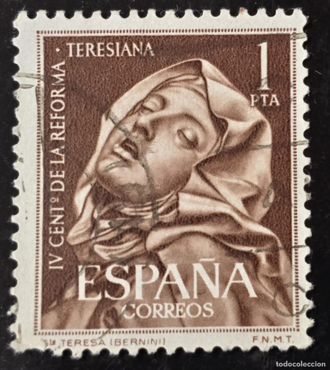 Sellos: Sello Espa&ntilde;a 1962 - IV Centenario de la Reforma Teresiana