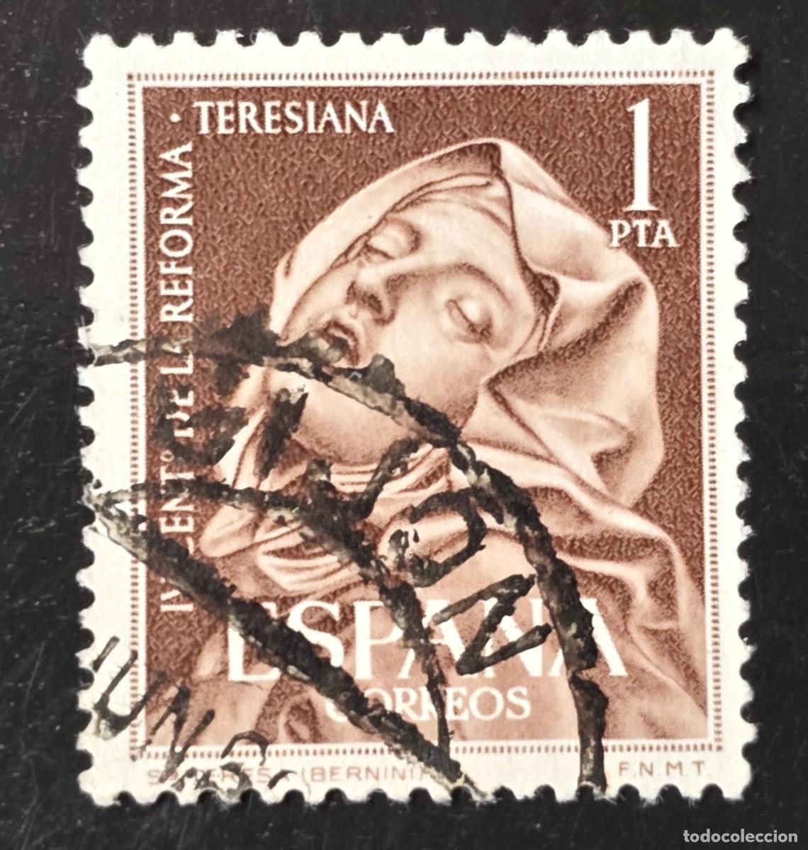 Sellos: Sello Espa&ntilde;a 1962 - IV Centenario de la Reforma Teresiana