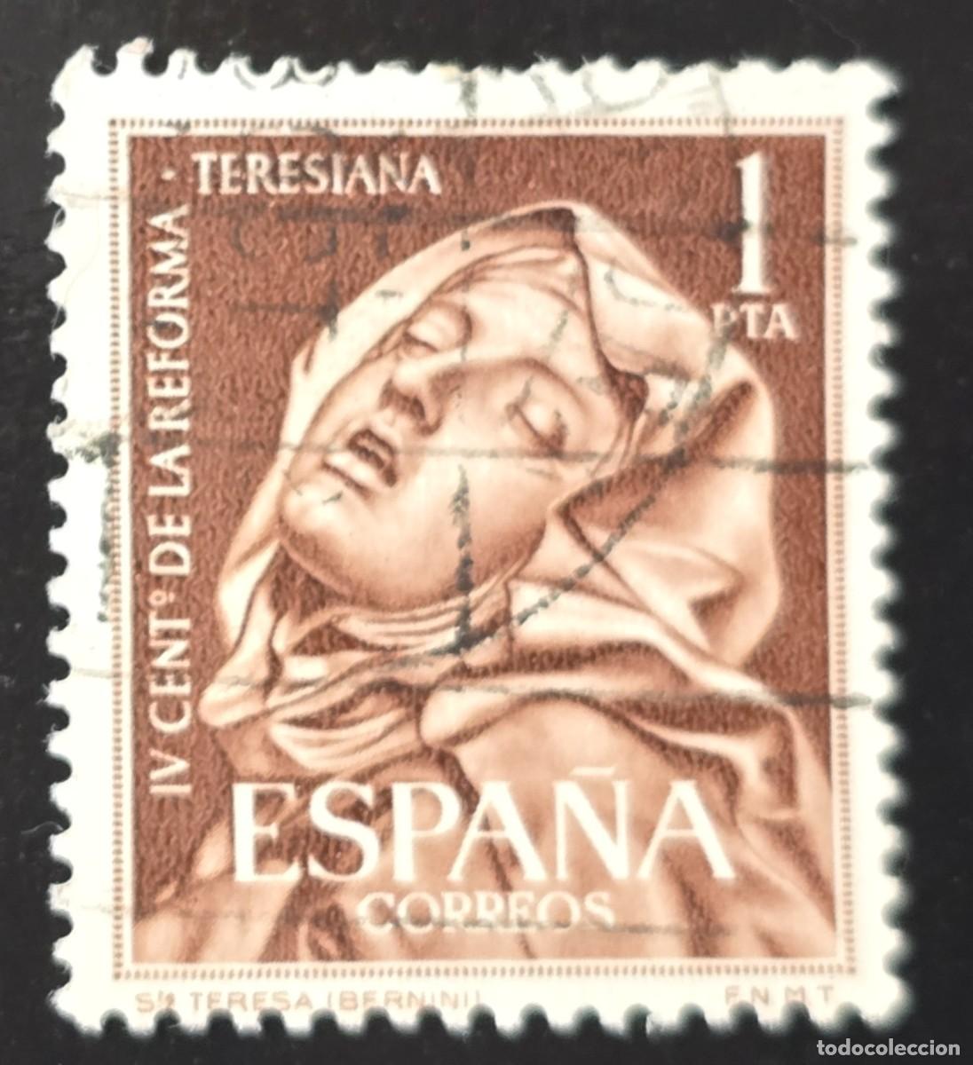 Sellos: Sello Espa&ntilde;a 1962 - IV Centenario de la Reforma Teresiana