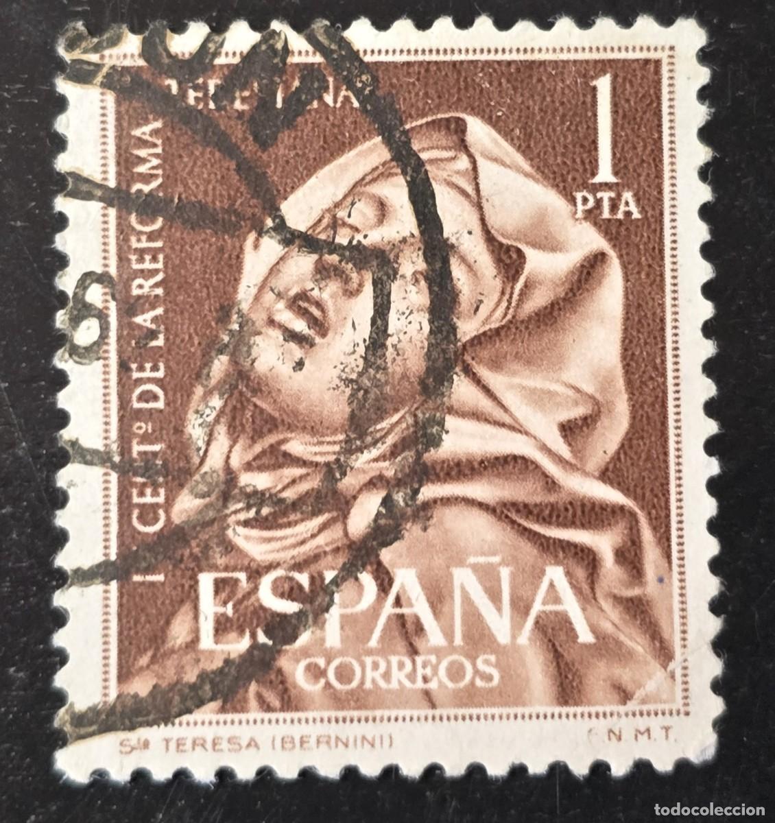 Sellos: Sello Espa&ntilde;a 1962 - IV Centenario de la Reforma Teresiana