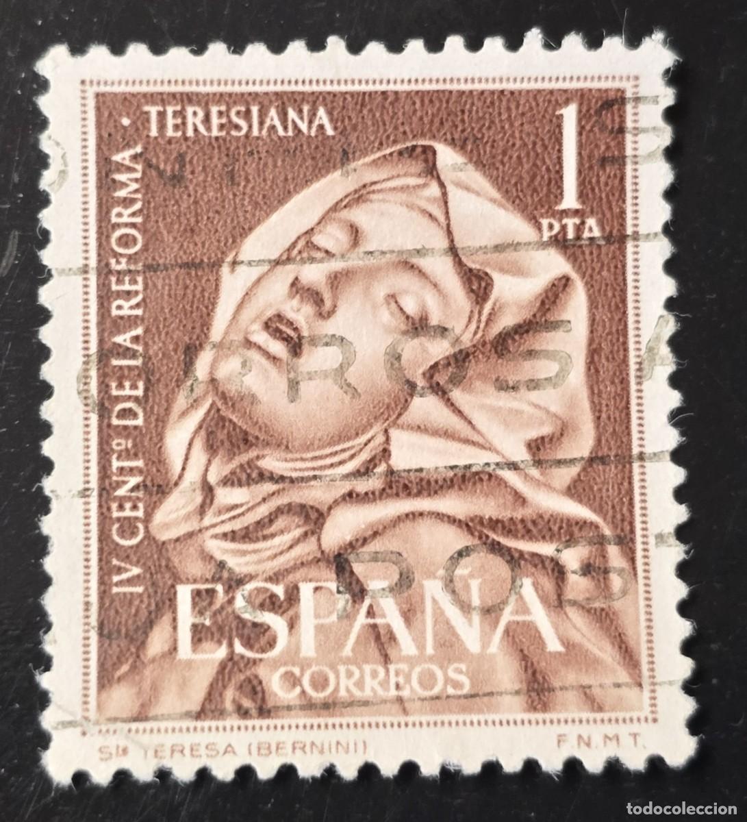 Sellos: Sello Espa&ntilde;a 1962 - IV Centenario de la Reforma Teresiana